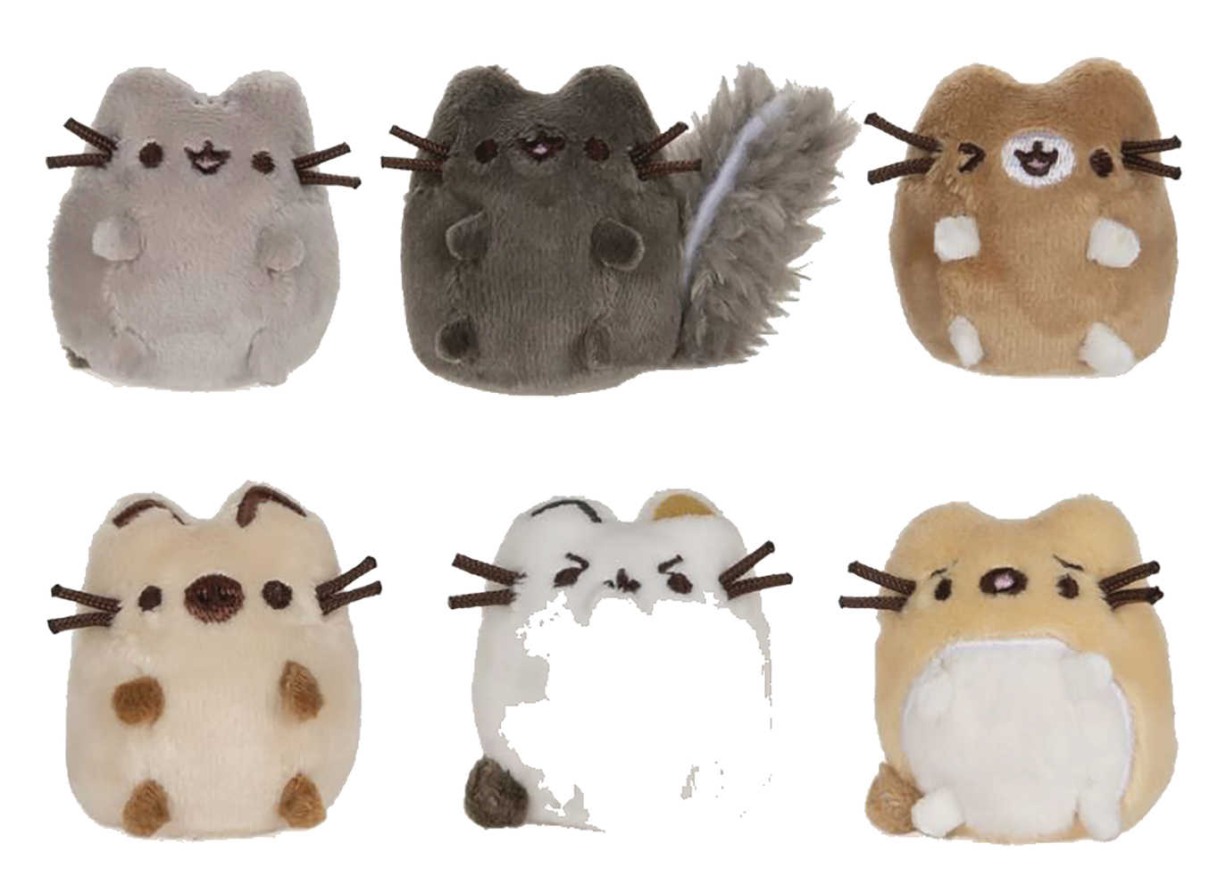 Pusheen Comic Kitties 6 Pc Collector Boxed Set 