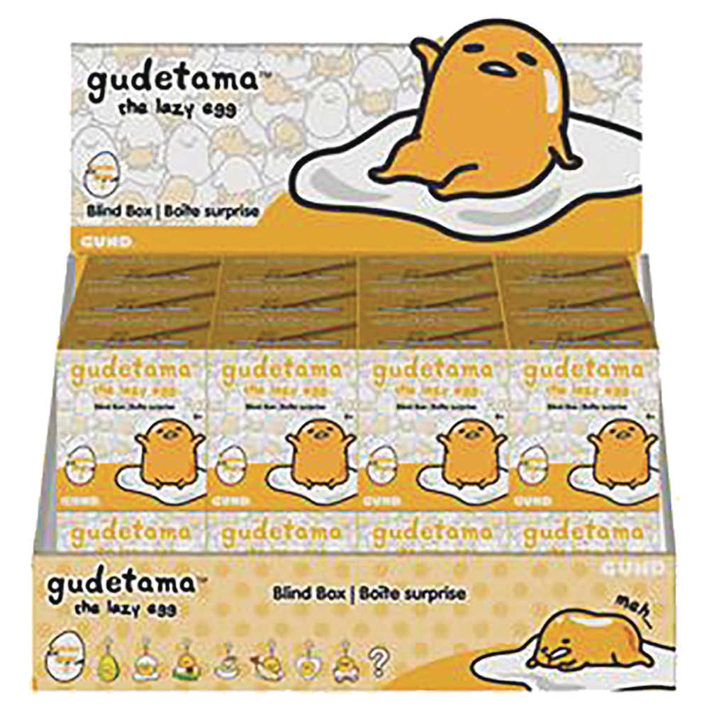 Gudetama Series2 24 Pc Plush Blind Mystery Box Display 