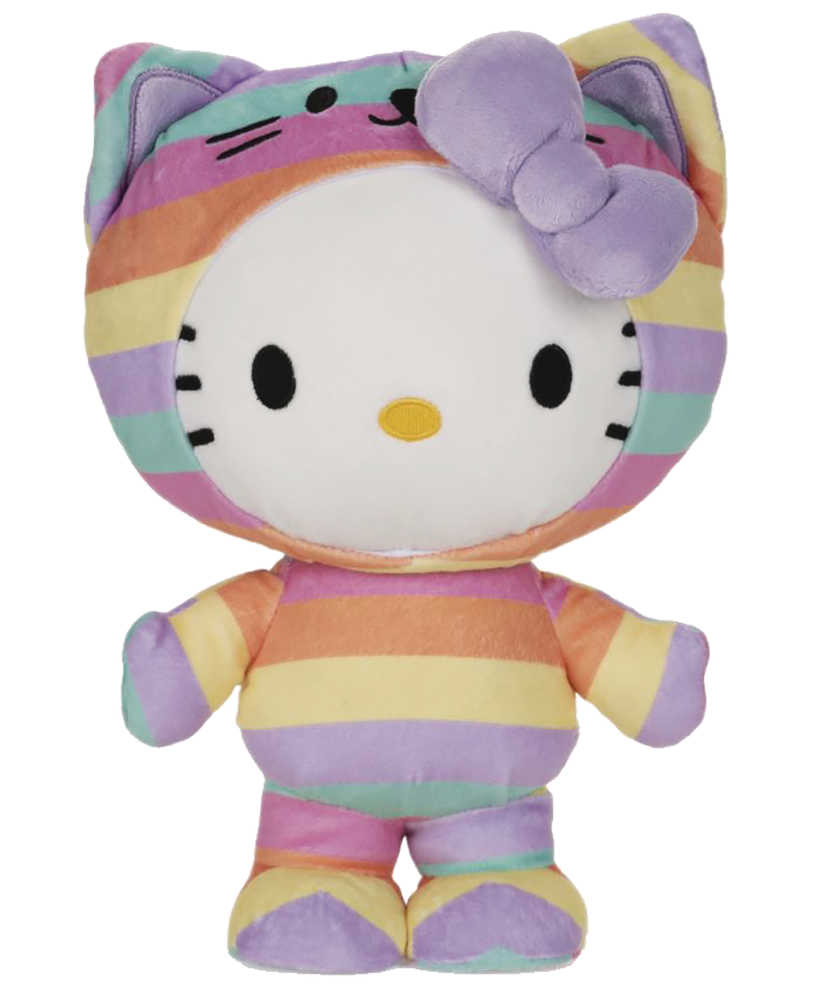 Hello Kitty Rainbow Kitty 9.5 In Plush 
