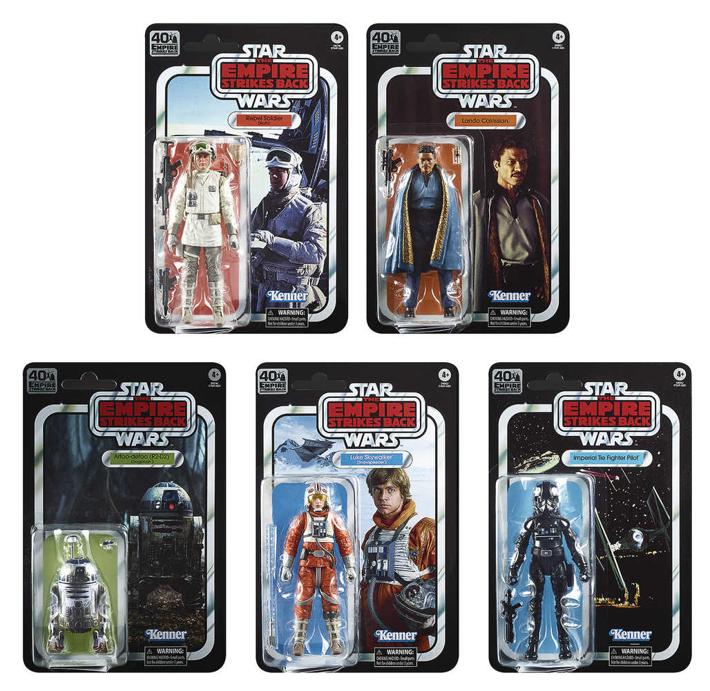 Star Wars Black E5 40 Th Ann 6 In Action Figure Assortment 202002  