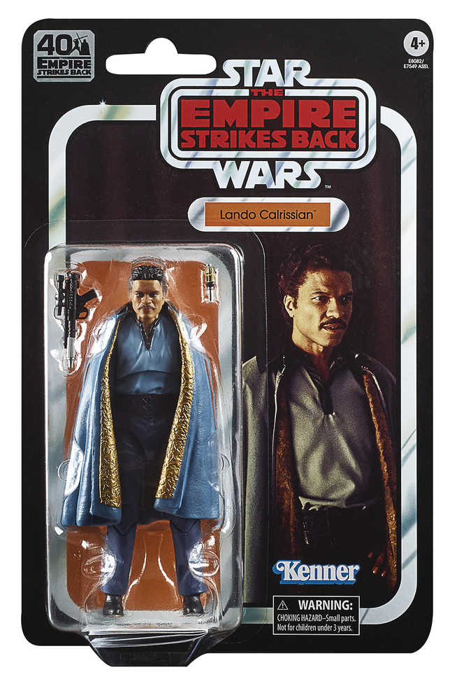Star Wars Black E5 40 Th Ann 6 In Lando Calrissian Action Figure Case  