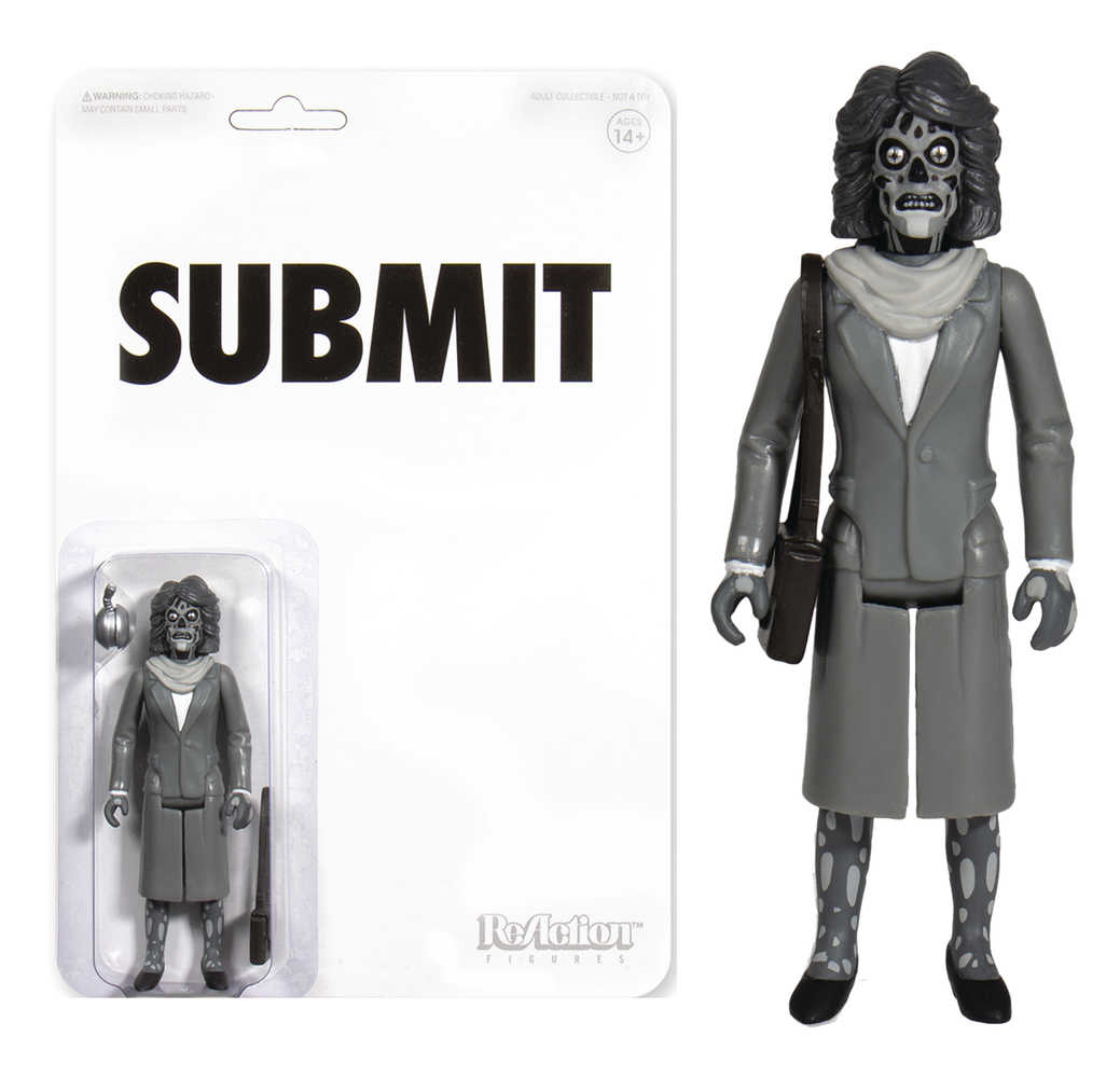 They Live Female Ghoul Black & White Reaction Figure  (