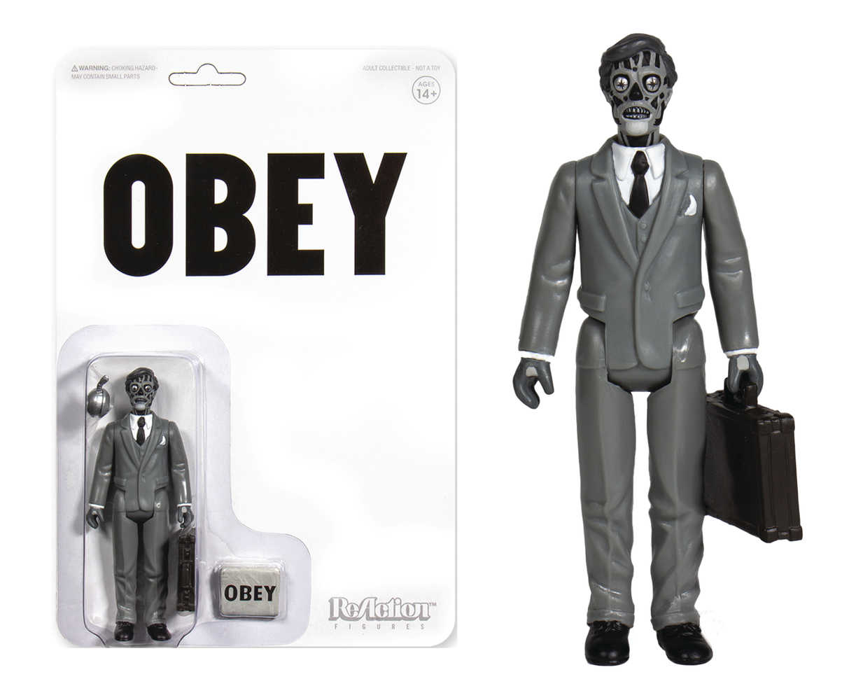 They Live Male Ghoul Black & White Reaction Figure  