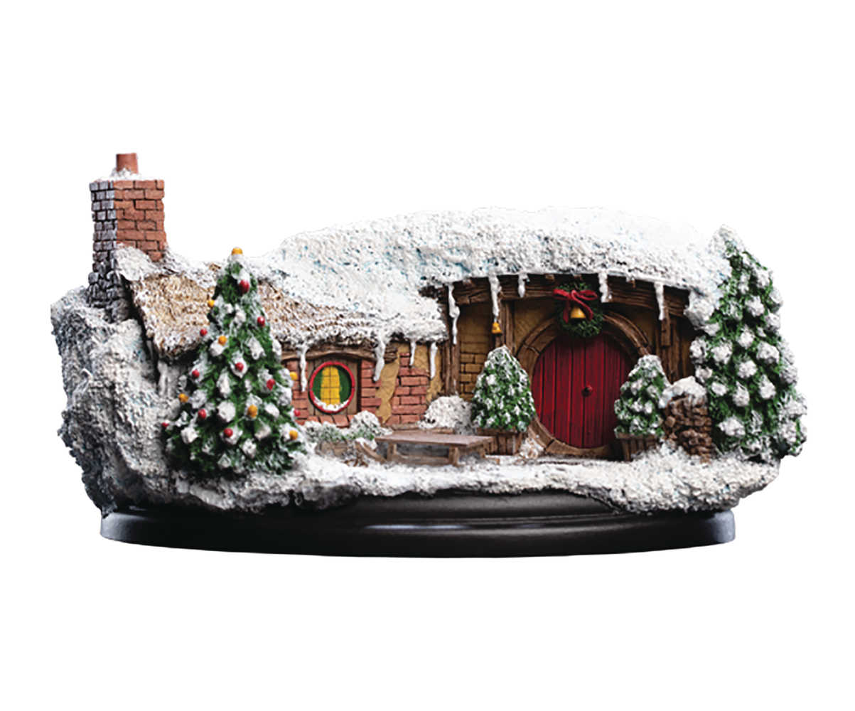 Hobbit Holiday Christmas 35 Bagshot Row Hobbit Hole Statue (