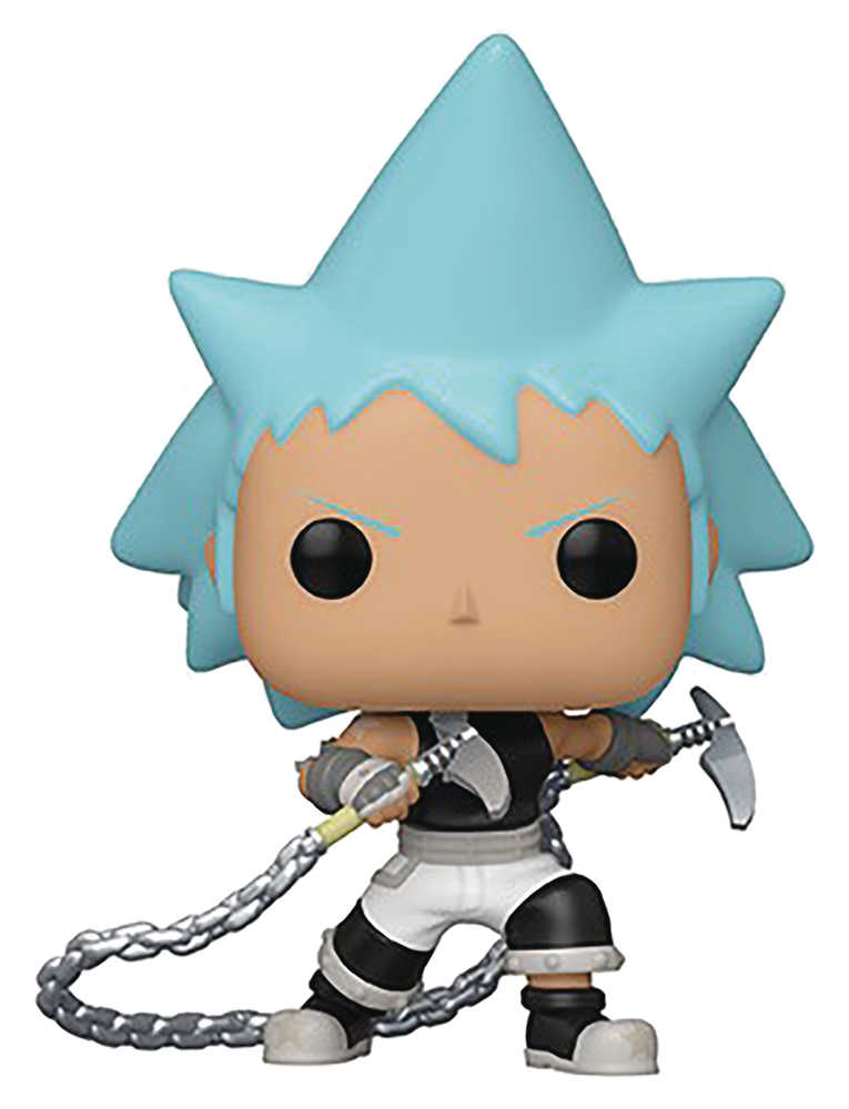 Pop Animation Soul Eater Black Star Vinyl Figure 