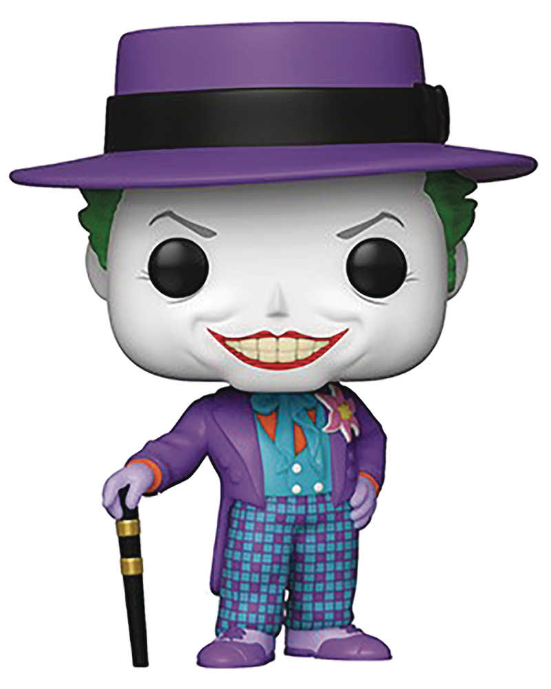 Pop Heroes Batman 1989 Joker W/Hat W/Chase Vinyl Figure 