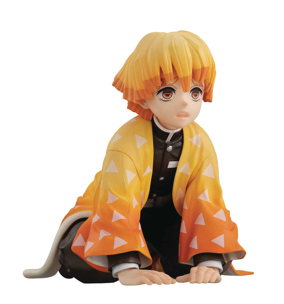Gem Ser Demon Slayer Kimetsu Zenitsu Palm PVC Figure 