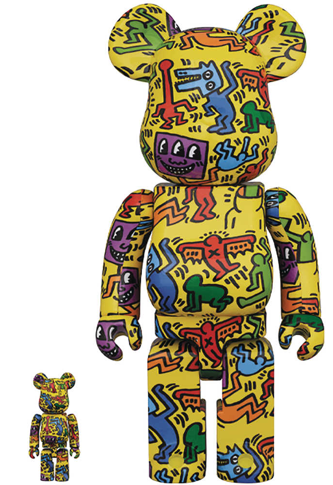 Keith Haring 5 100% & 400% Bea 2 Pk 