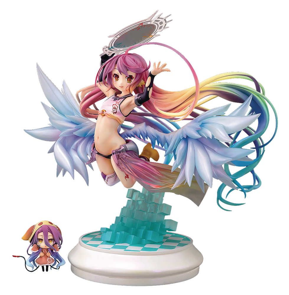 No Game No Life Zero Jibril 1/7 PVC Figure Little Flugel Ver (C