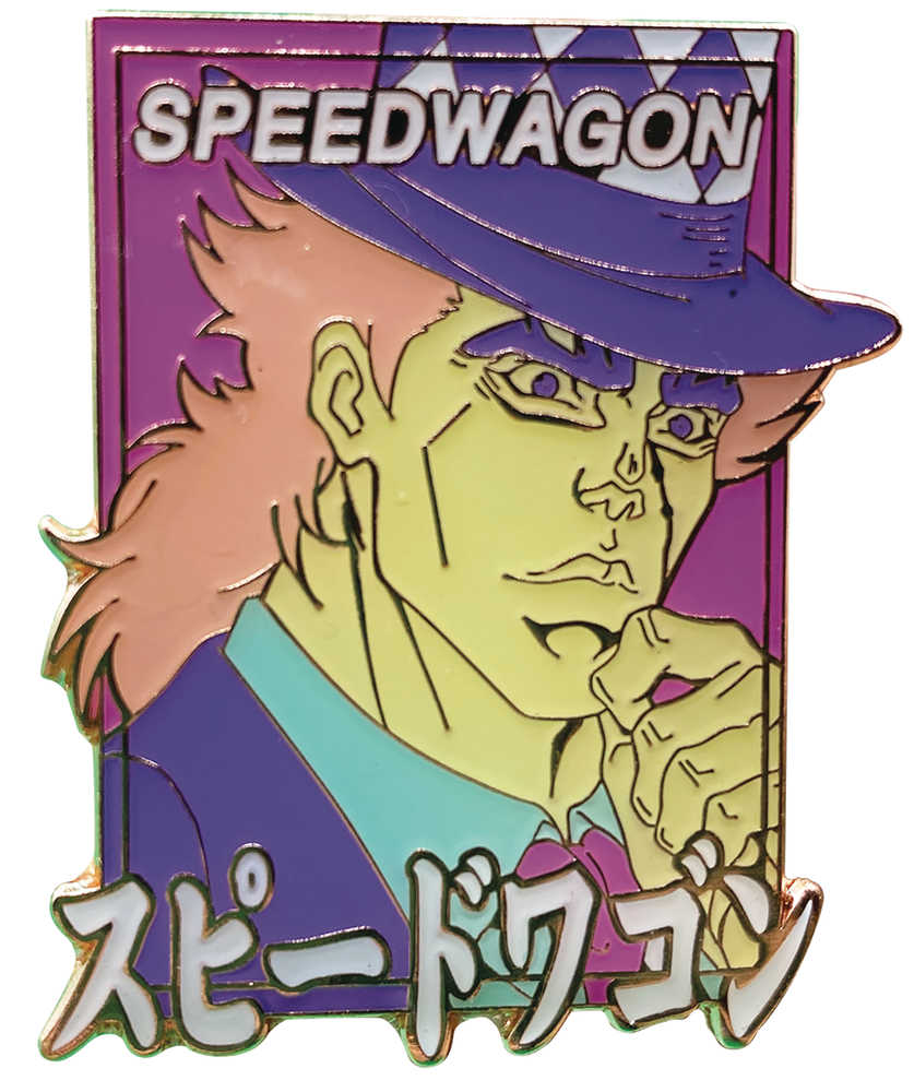Jojos Bizarre Adventure Speedwagon Pastel Pin 