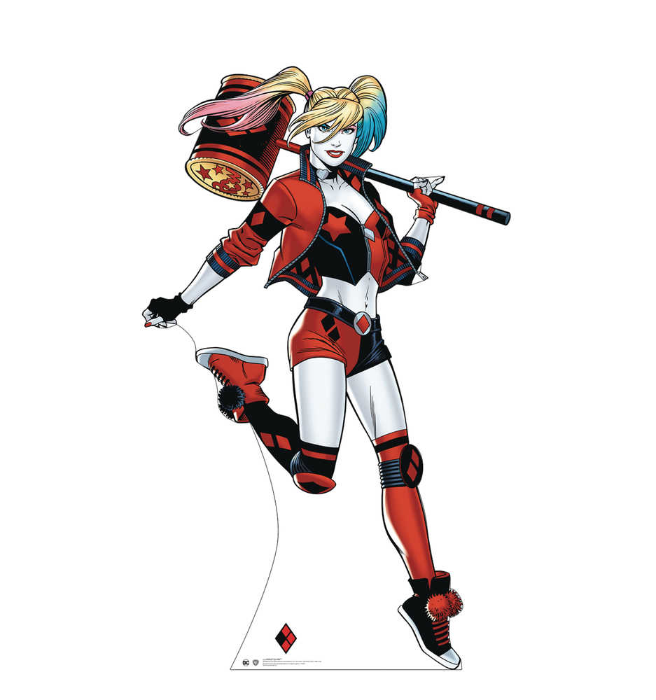 DC Heroes Harley Quinn Life Size Stand Up 