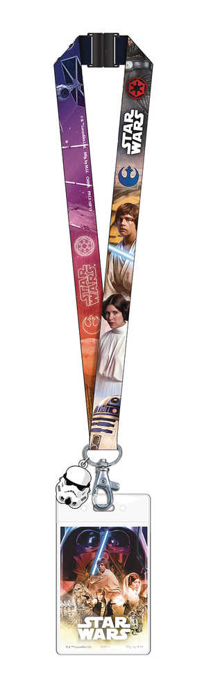 Star Wars A New Hope Lanyard W/Stormtrooper Dangle 