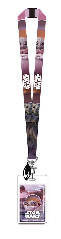 The Mandalorian The Child Lanyard W/Soft Touch Dangle 