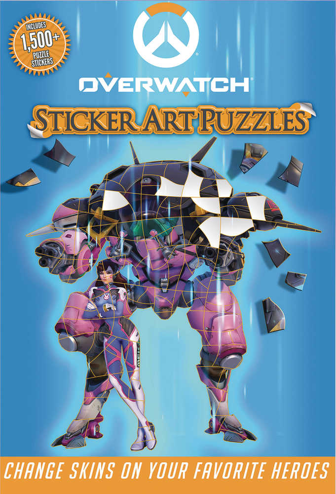 Overwatch Sticker Puzzles Book 