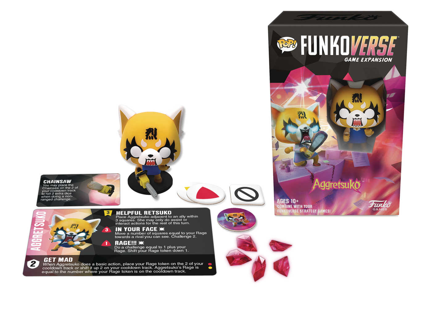 Pop Funkoverse Strategy Game Aggretsuko Expandalone 