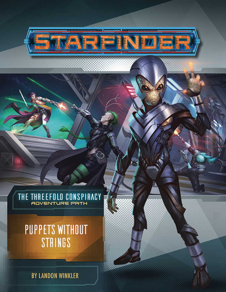 Starfinder Adventure Path Threefold Conspiracy Volume 06 (Of 6)