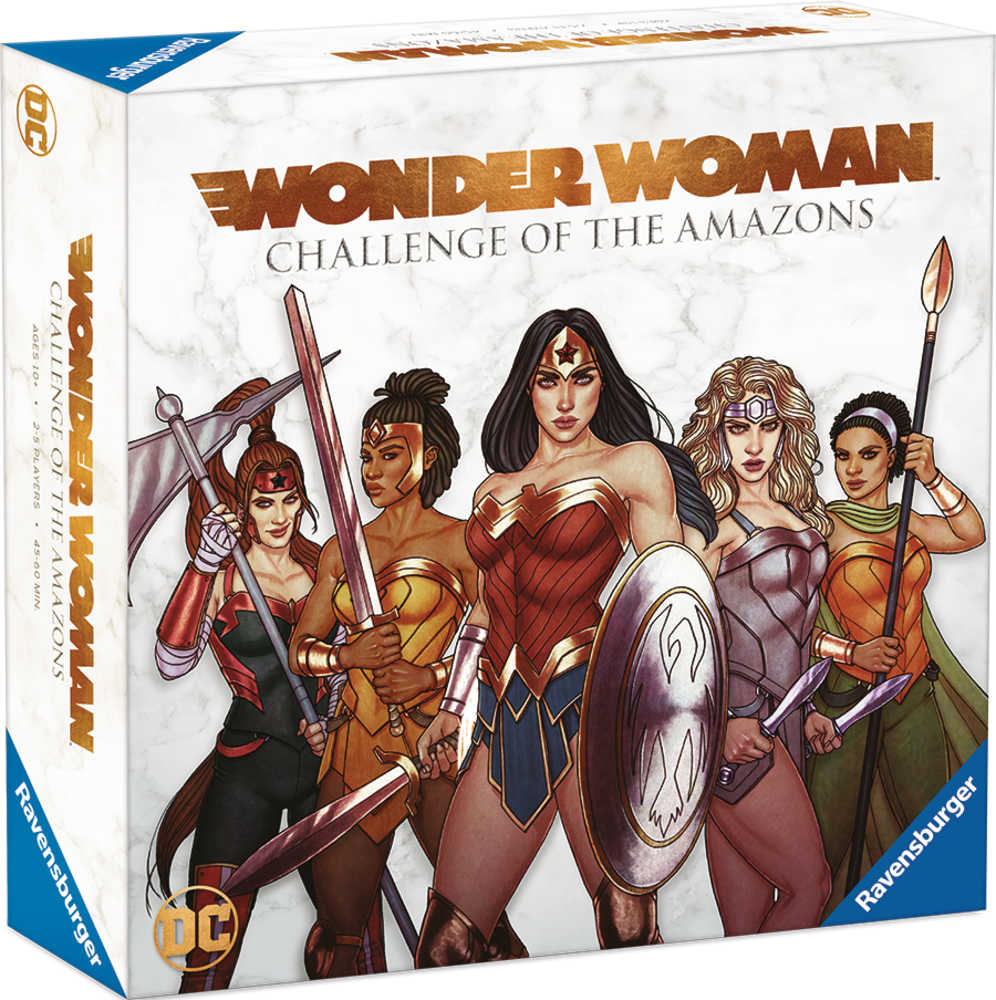 Wonder Woman Challenge Amazons Board Game 