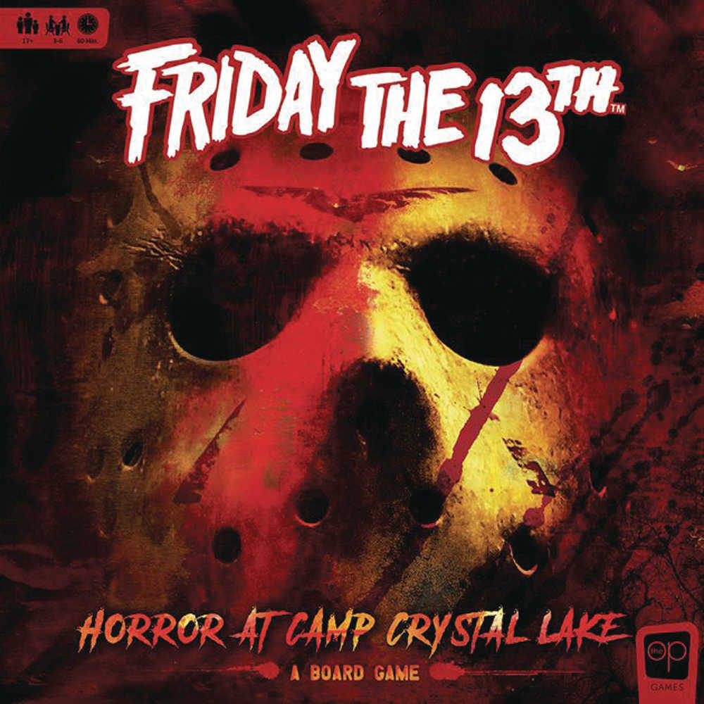 Friday The 13 Th Horror Camp Crystal Lake Board Game 