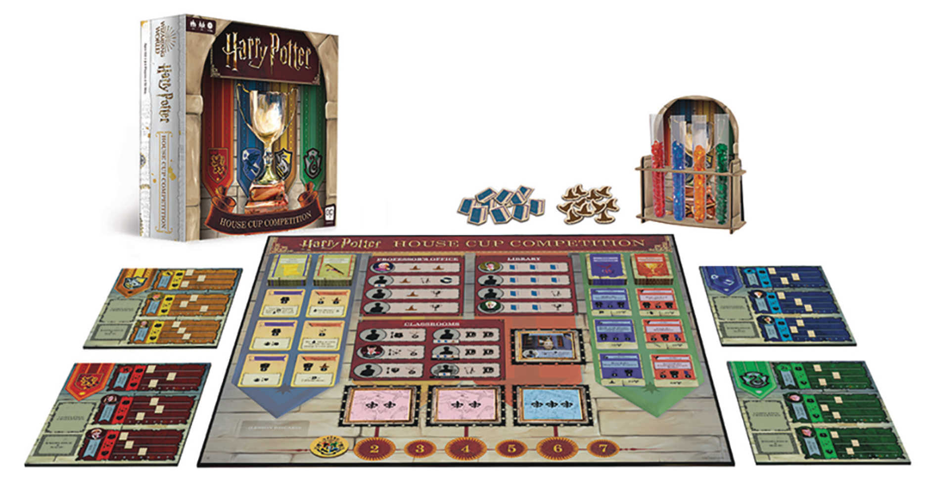 Harry Potter House Cup Competition Board Game 