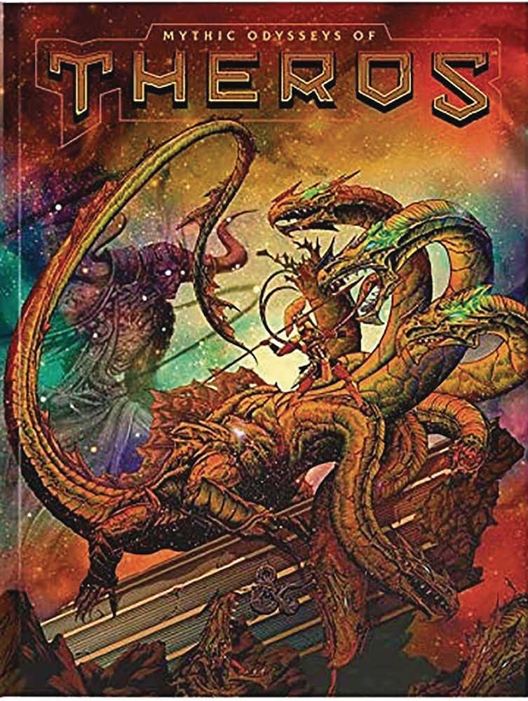 Dungeons & Dragons  Role Playing Game Mythic Odysseys Of Theros Hardcover Alt Cover 