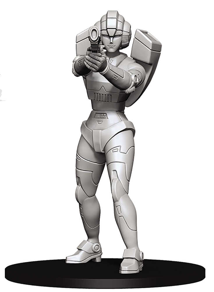 Transformers Deep Cuts Unpainted Mini Arcee 