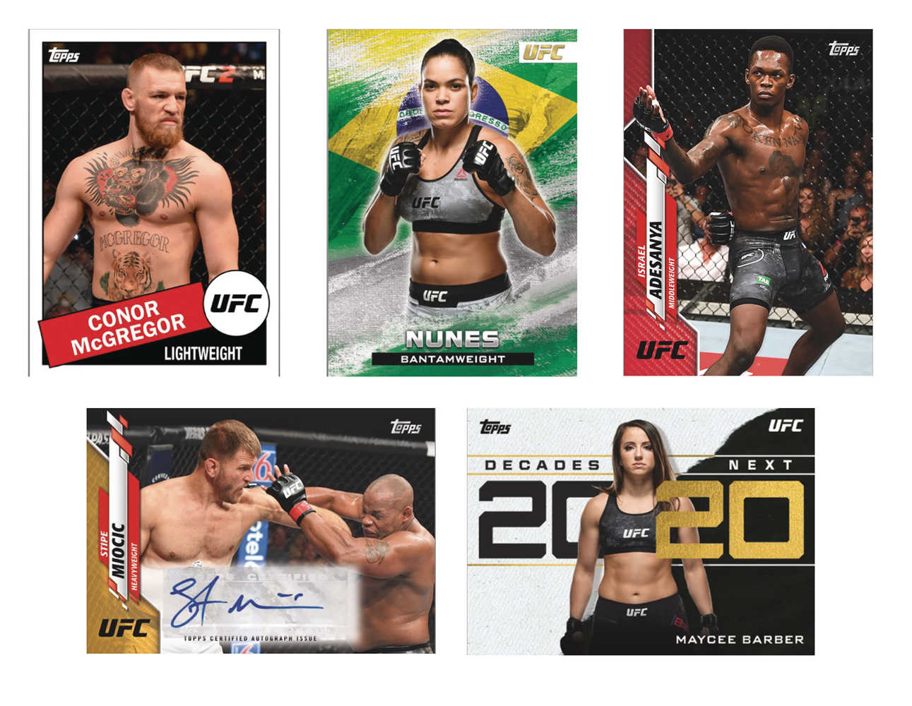 Topps 2020 Ufc Trading Card Box  