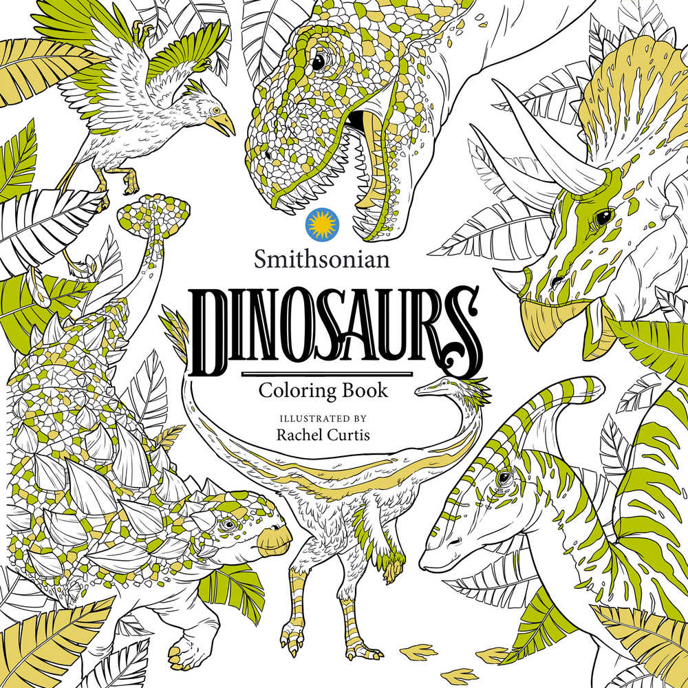 Dinosaurs Smithsonian Coloring Book 