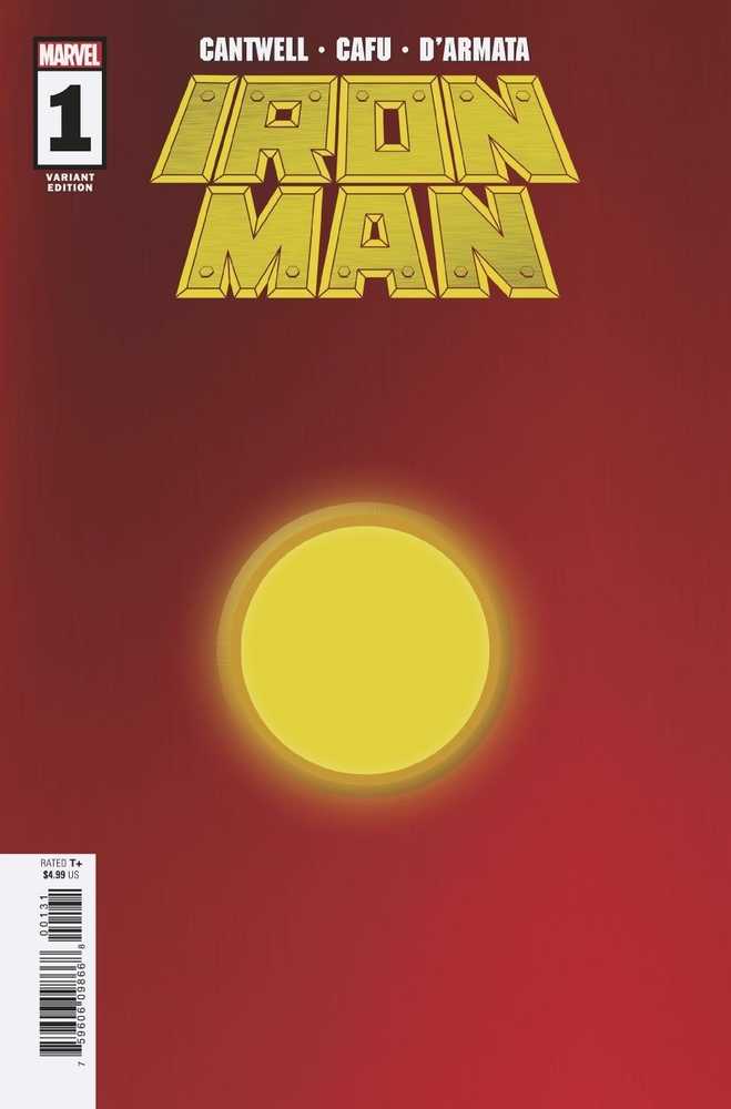 Iron Man #1 Red Gold Variant