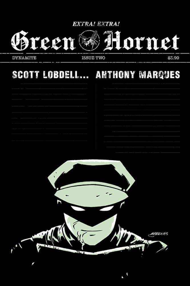 Green Hornet #3 Cover B Marques