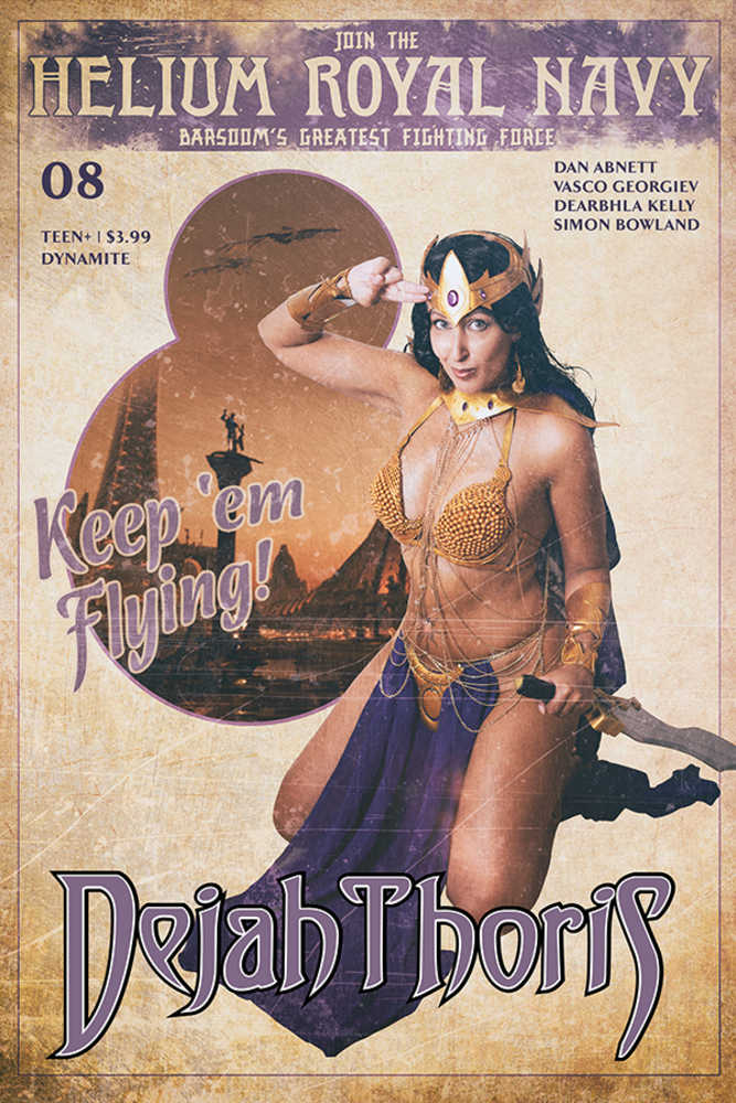 Dejah Thoris (2019) #8 Cover E Tasha Uk Cosplay