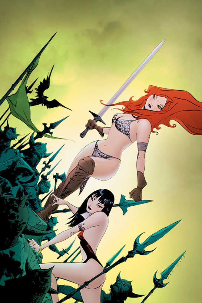 Vampirella Red Sonja #11 Cover A Lee