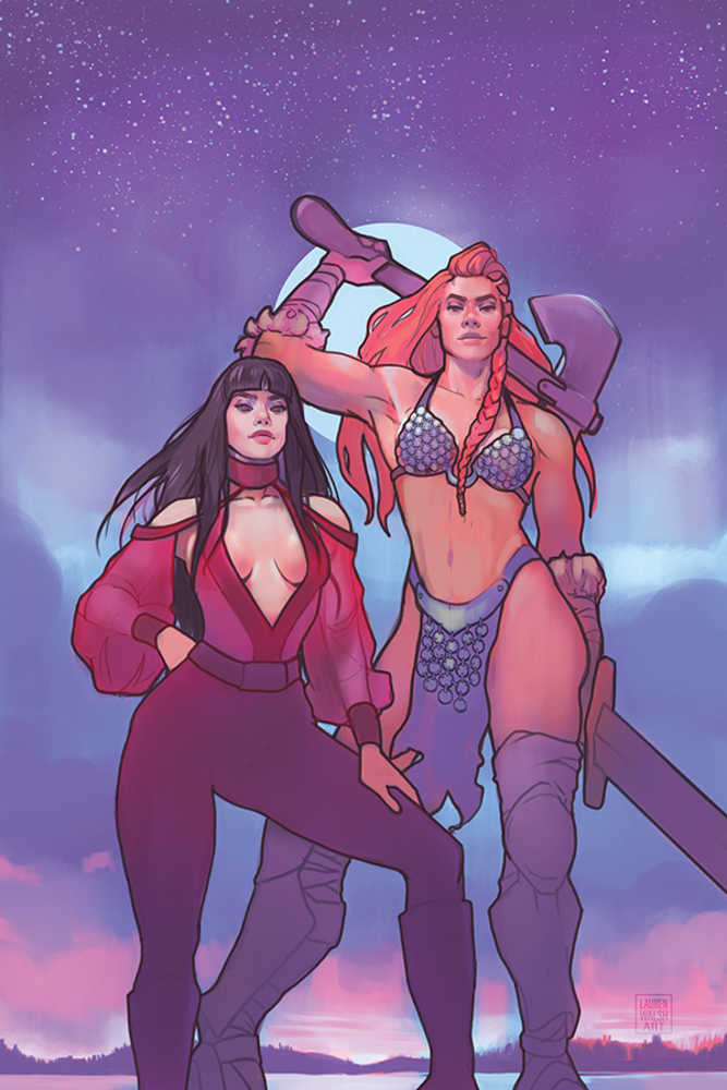 Vampirella Red Sonja #11 Walsh Limited Full Art Cover