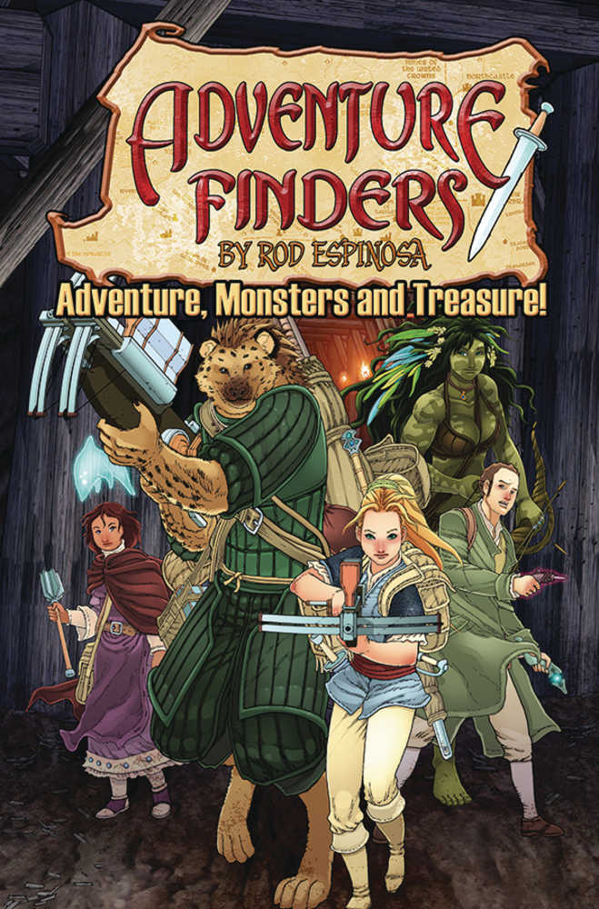 Adventure Finders Adventure Monsters & Treasure TPB