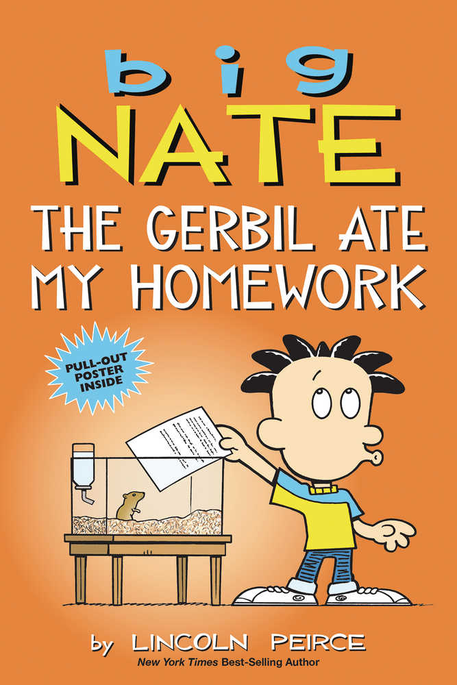 Big Nate Gerbil Ate My Homework Graphic Novel 