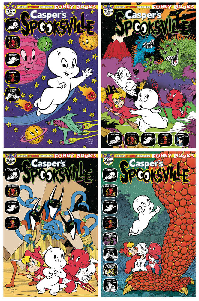 Caspers Spookville Readers Set