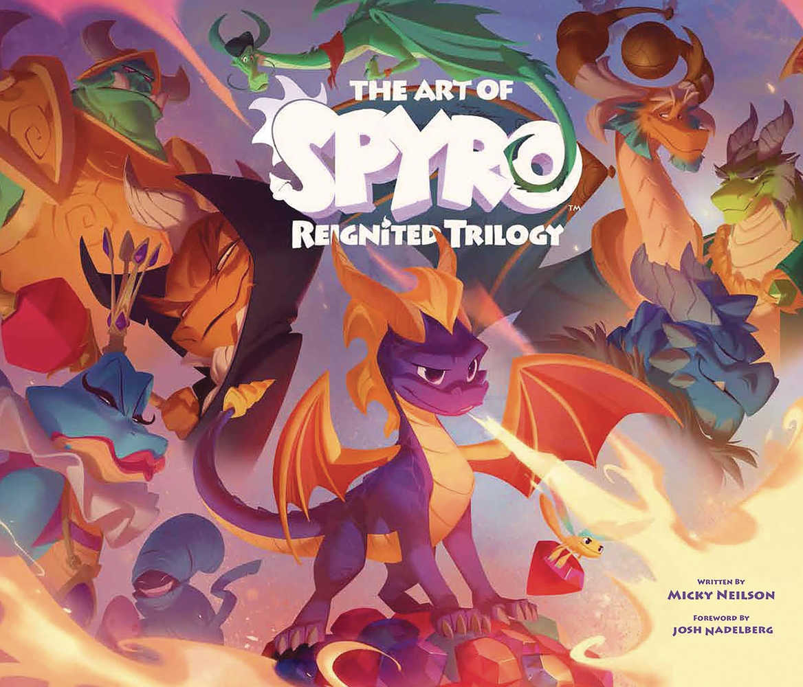 Art Of Spyro Reignited Trilogy Hardcover 
