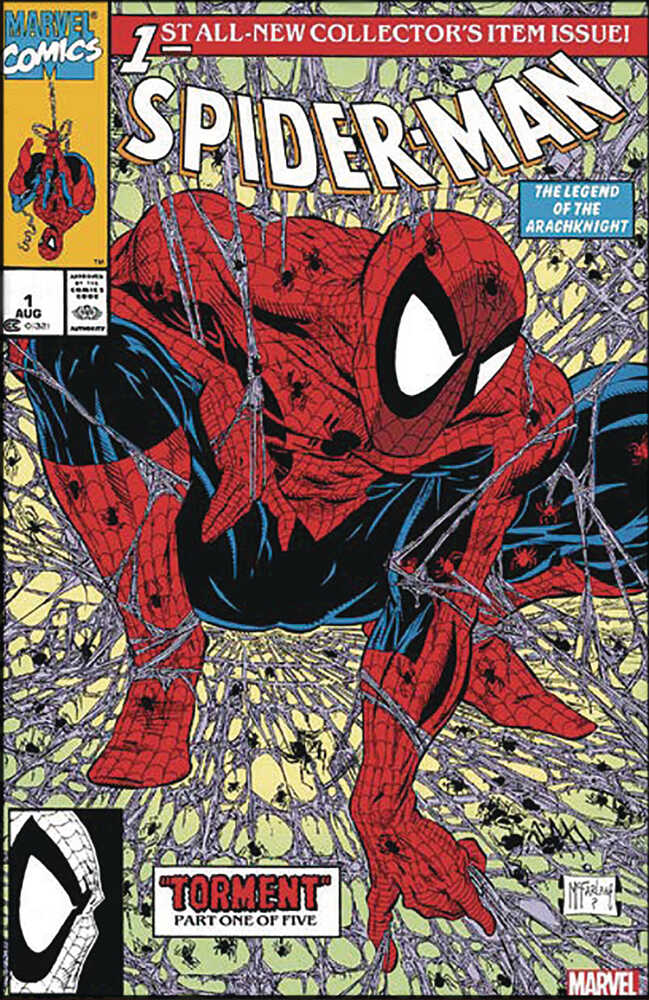 Spider-Man #1 McFarlane Facsimile Edition Cgc Graded 