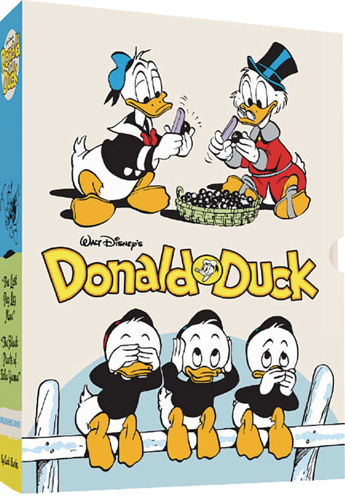 Walt Disney Donald Duck Hardcover Box Set Peg Leg Black Pearls 