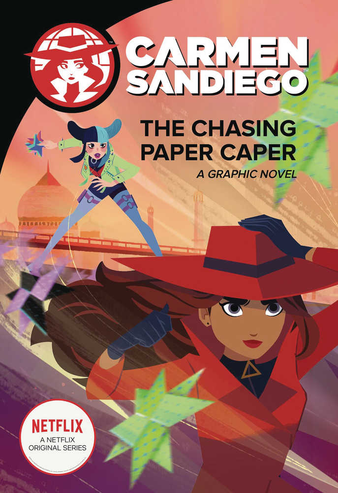 Carmen Sandiego Graphic Novel Volume 03 Chasing Paper Caper 