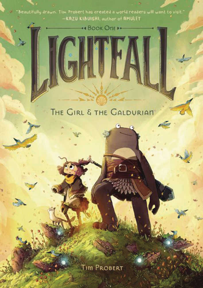 Lightfall Hardcover Graphic Novel Volume 01 Girl & Galdurian 
