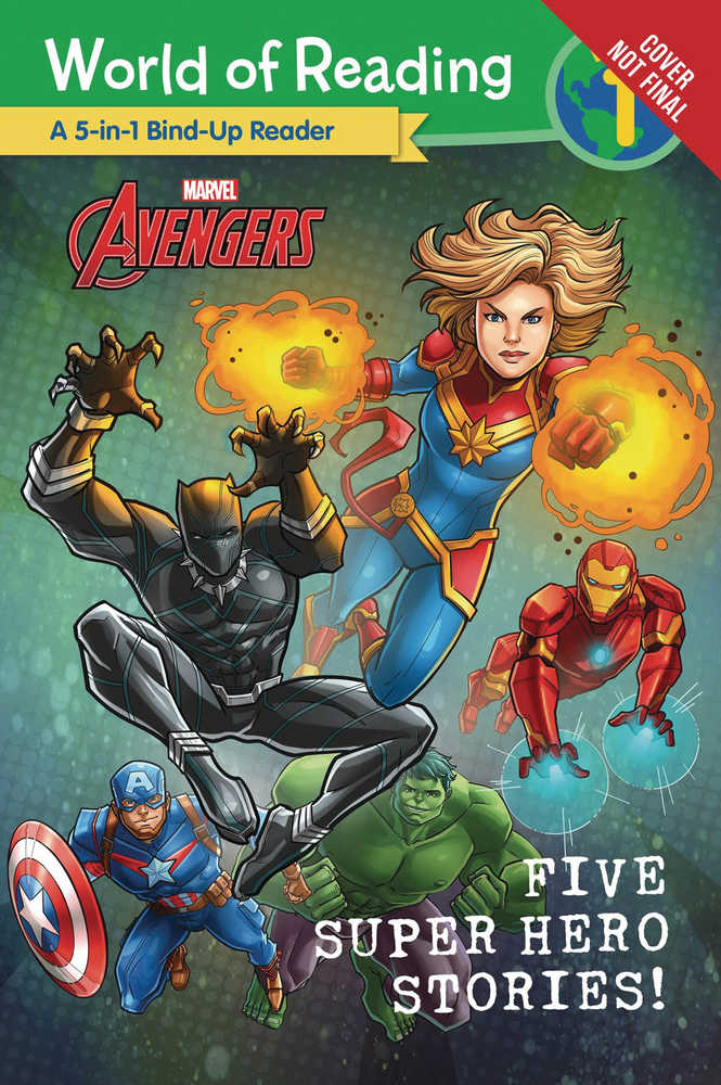 Marvel Five Super Hero Stories World Of Reading Softcover 