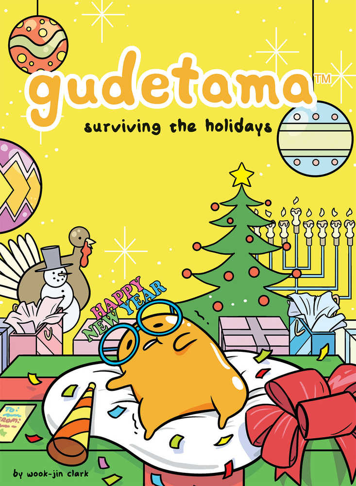 Gudetama Surviving The Holidays Hardcover (Mature) 