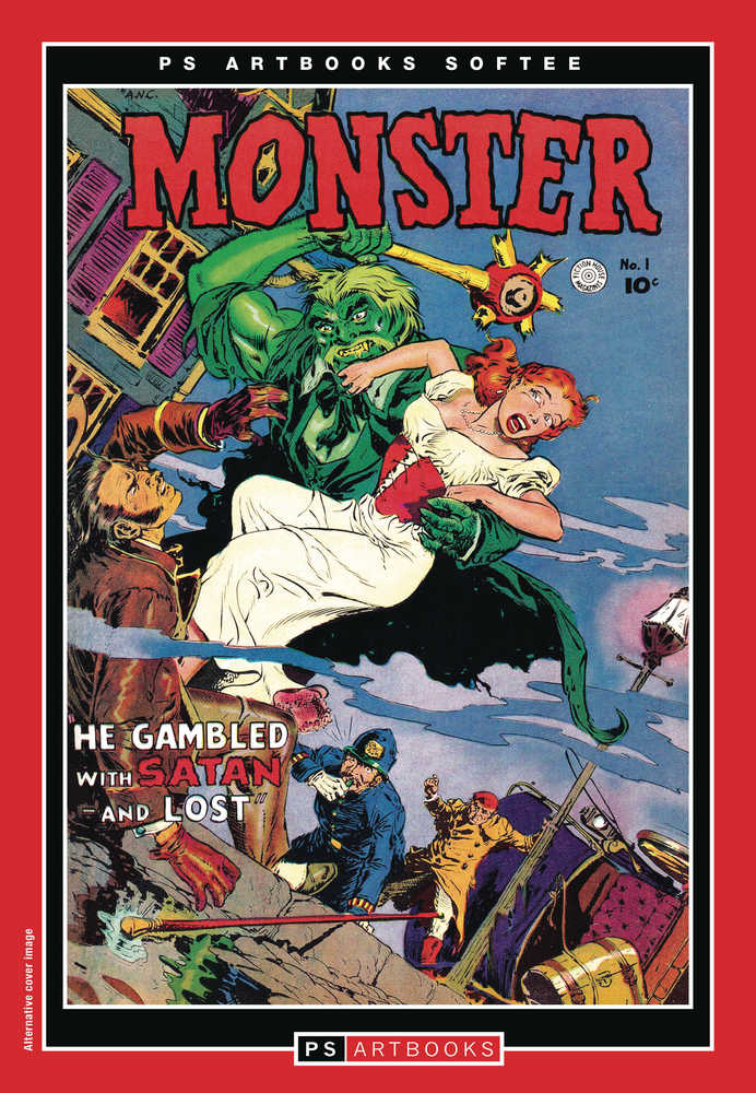 Ps Artbooks Amazing Ghost Stories Softee Volume 01 Monster Cover