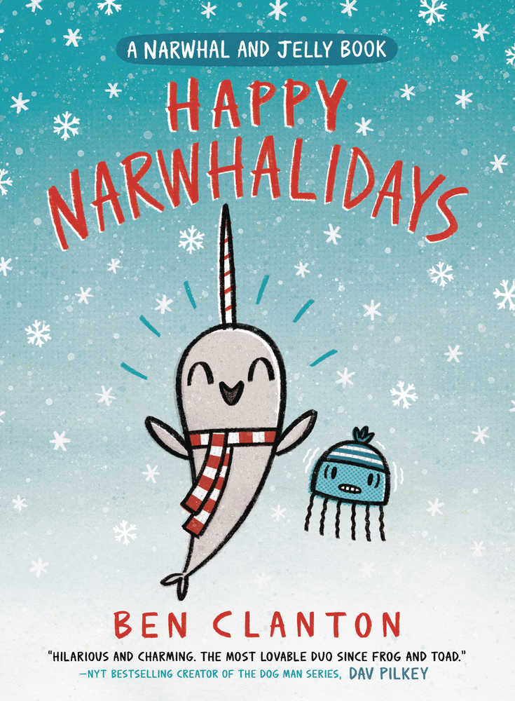 Narwhal & Jelly Hardcover Graphic Novel Volume 05 Happy Narwhalidays 