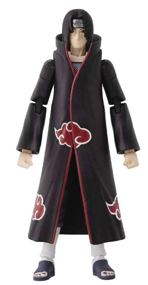 Anime Heroes Naruto Uchiha Itachi Action Figure 6 Pc Case  