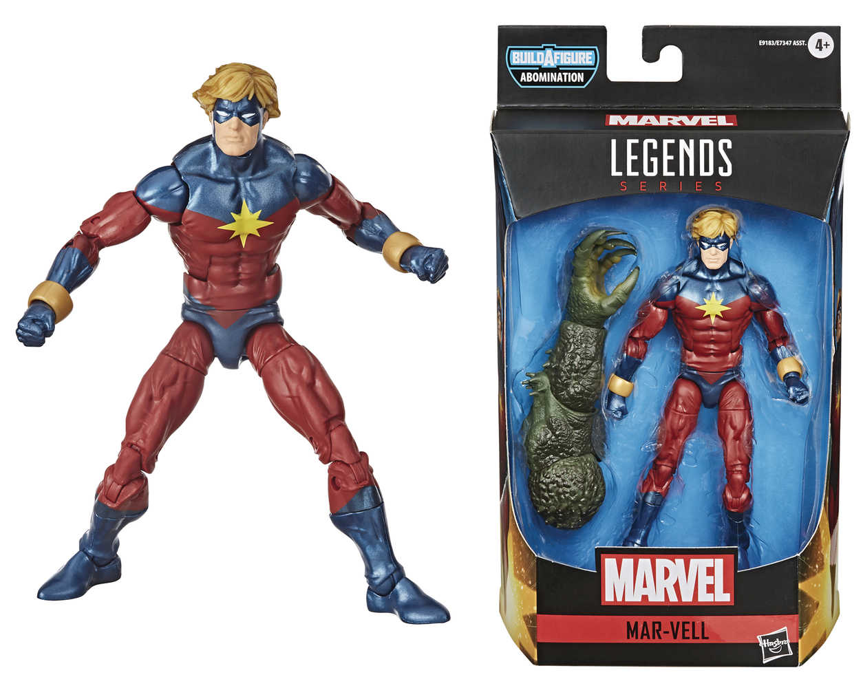 Avengers Legends Video Game 6 In Mar Vell Action Figure Case  