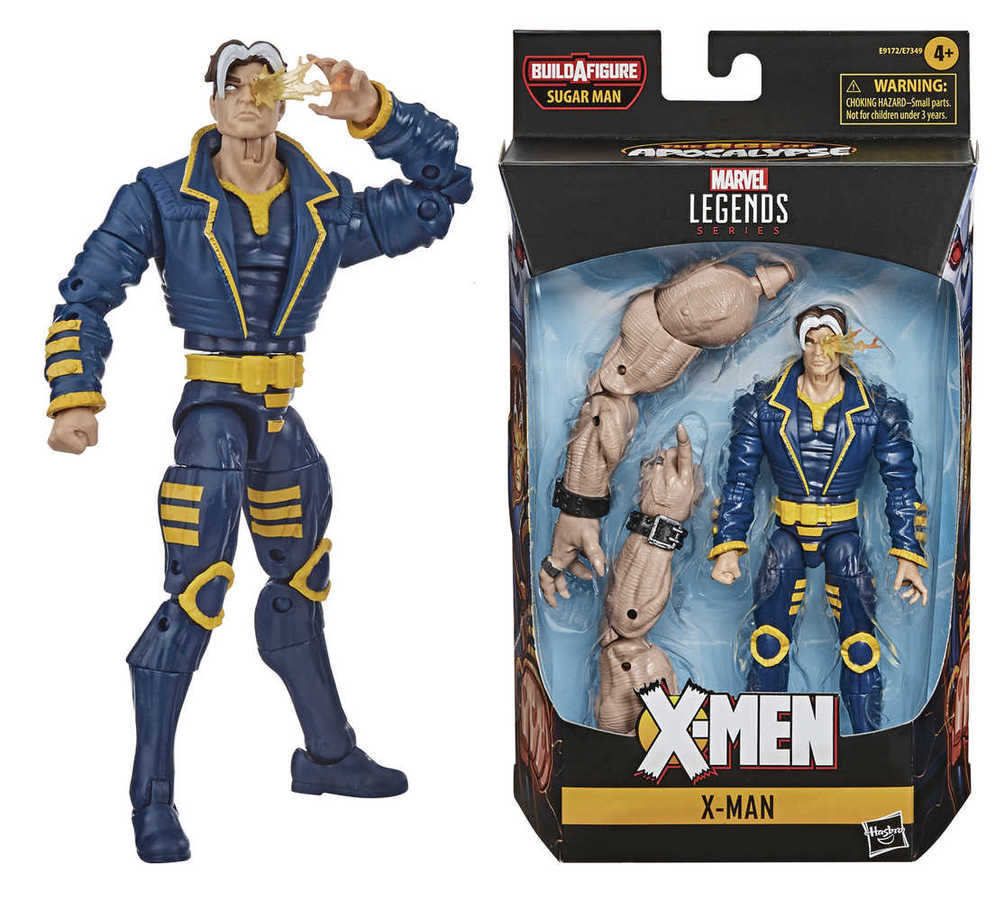 X-Men Legends 6 In X Man Action Figure Case  