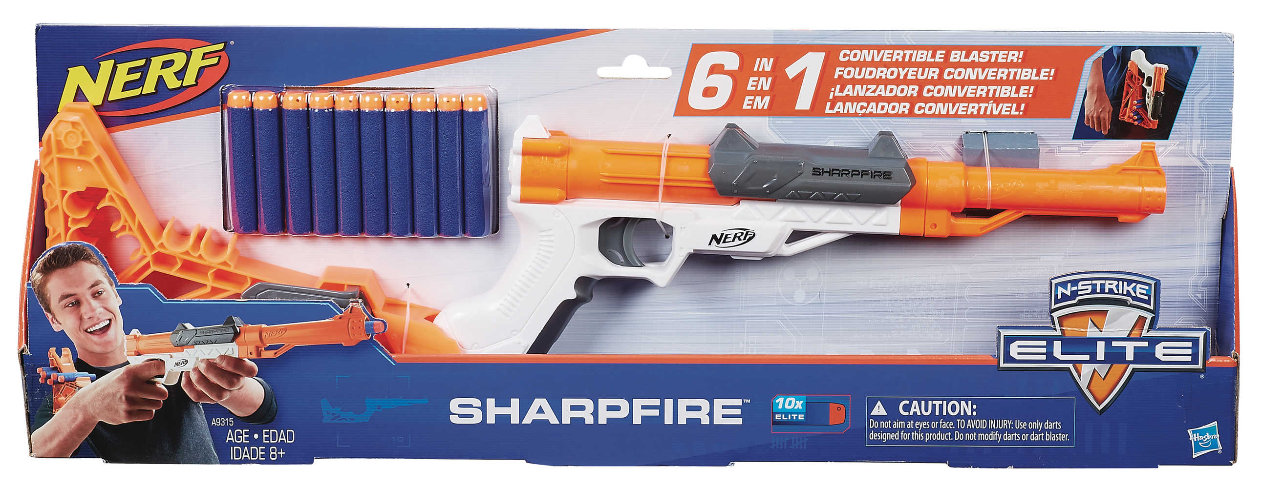 Nerf N Strike Mega Sharpfire Blaster Case  