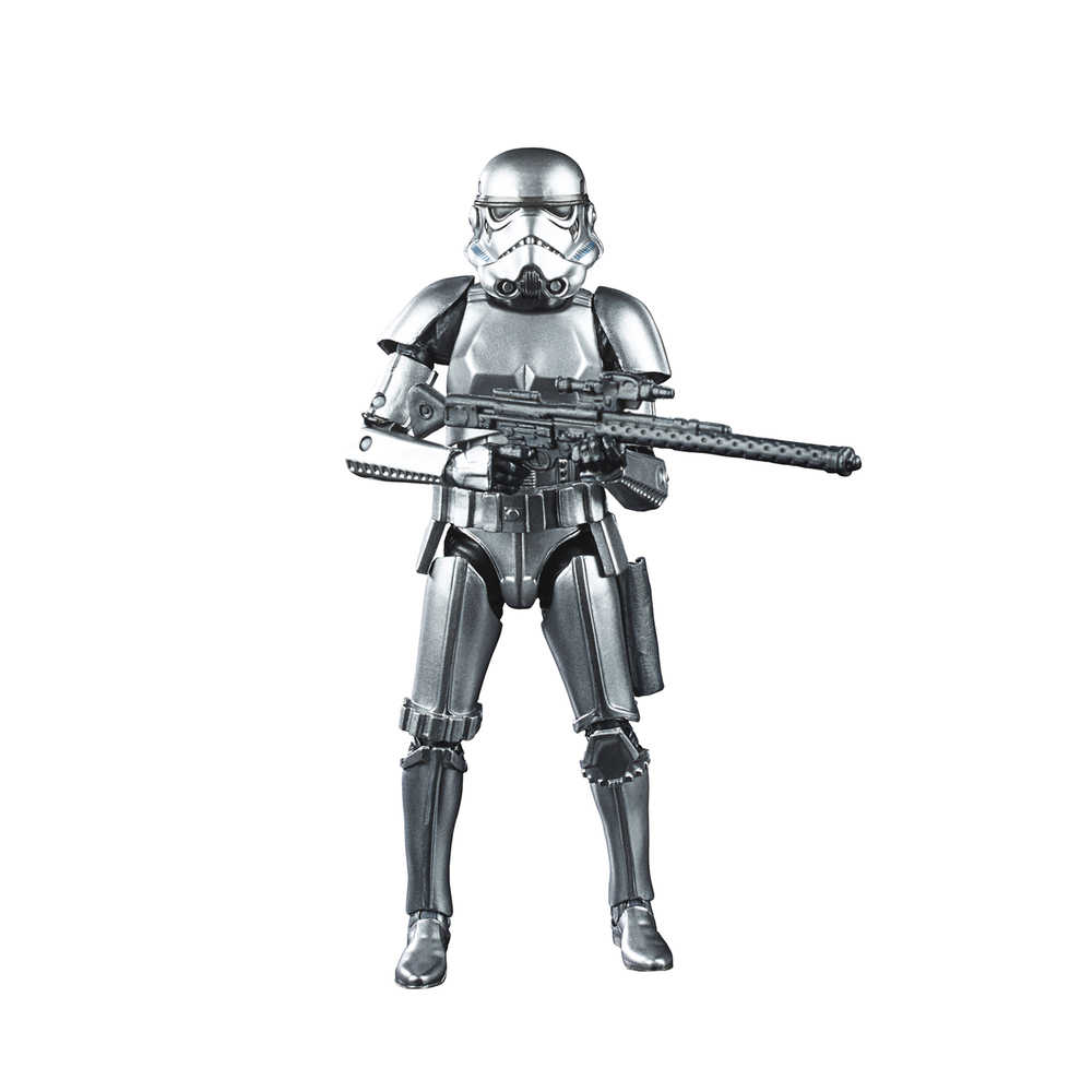 Star Wars Black Ser Carbonized Stormtrooper 6 In Action Figure Case  