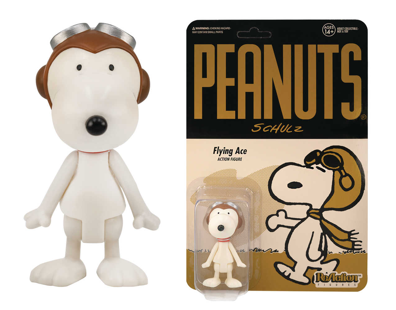 Peanuts Wv2 Flying Snoopy Reaction Figure  